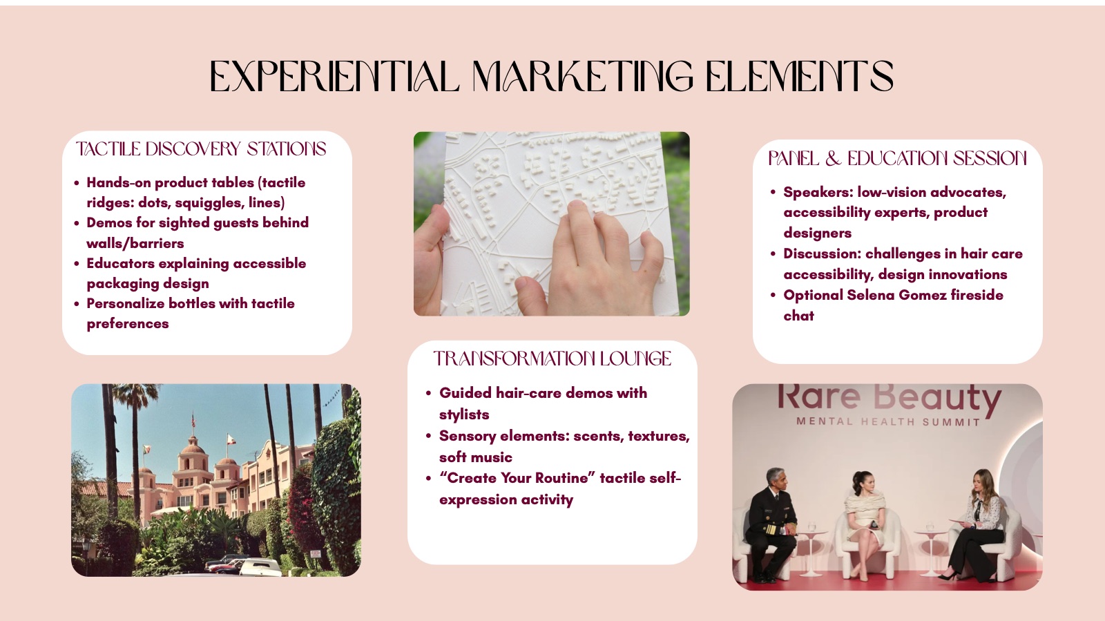Slide 8: Experiential marketing elements