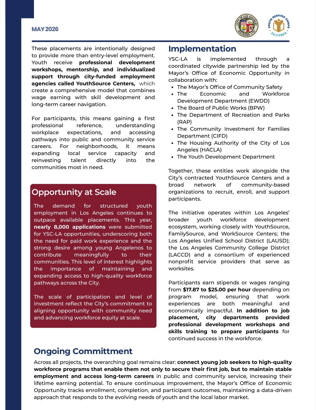 Slide 4: Implementation & Opportunity at Scale